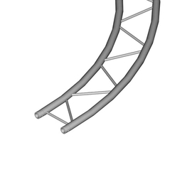 Секция фермы AMERICAN AUDIO DT 32H Circle 4m 2 PARts horizontal, фото 